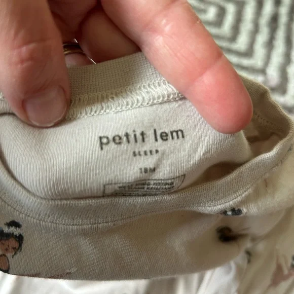 Petite Lem Kids Ballet Dancer Pajamas - Cream - Picture 2 of 2